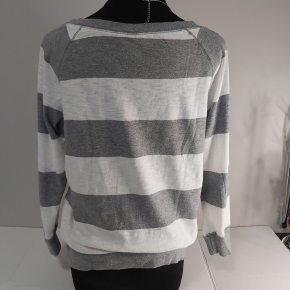 Joe Fresh striped longsleeve sweater, Small- medium fit - Picture 3 of 5